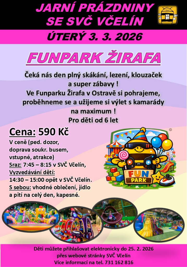 Funpark Žirafa 3.3.2026