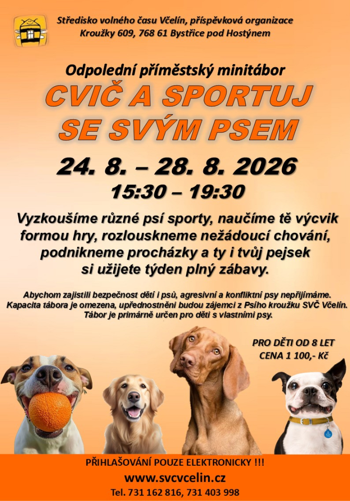 CVIČ A SPORTUJ SE SVÝM PSEM