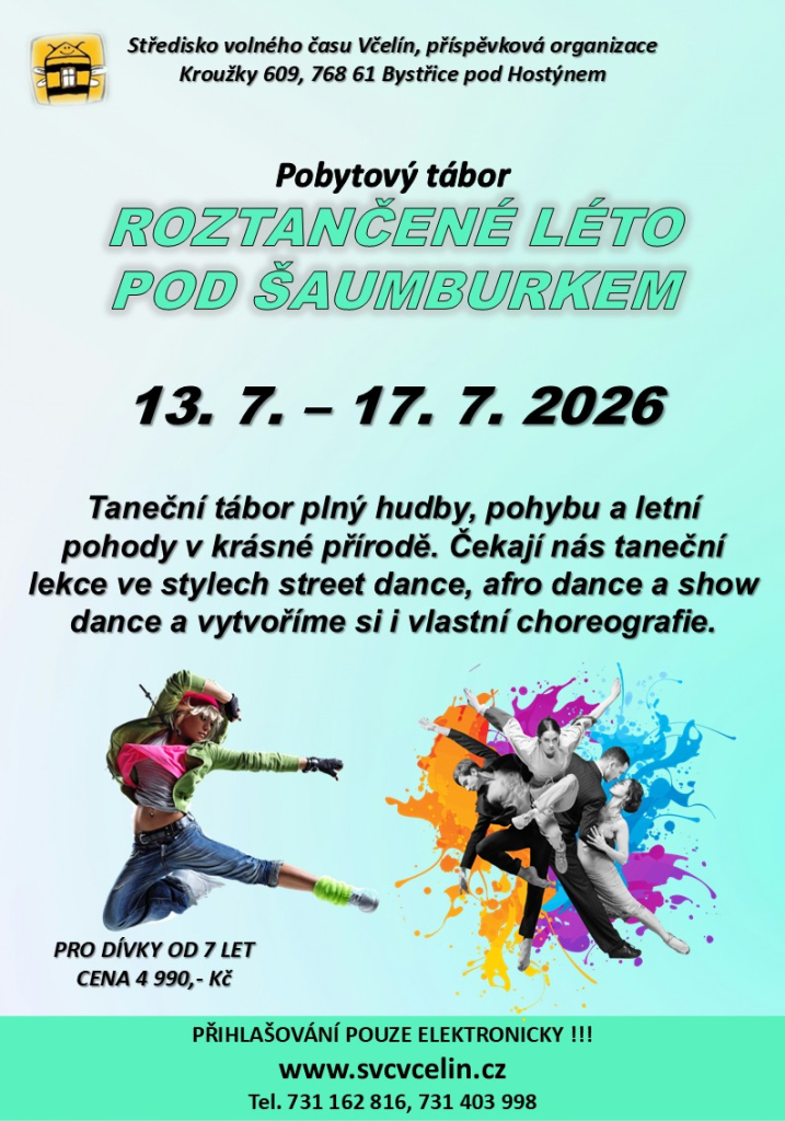 ROZTANČENÉ LÉTO Pod Šaumburkem