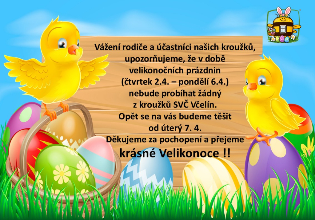 Info kroužky - Velikonoce