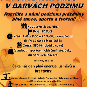 POHYB A RYTMUS V BARVÁCH PODZIMU
